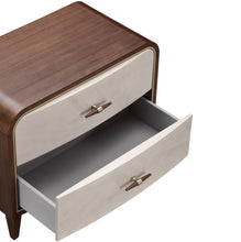 Load image into Gallery viewer, AICO Furniture Houston Large Nightstand in Walnut

