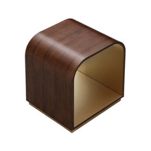 Load image into Gallery viewer, AICO Furniture Houston End Table in Walnut
