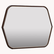 Load image into Gallery viewer, AICO Furniture Houston Wall Mirror in Walnut
