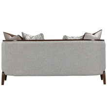 Load image into Gallery viewer, AICO Furniture Houston Loveseat Pebble in Walnut
