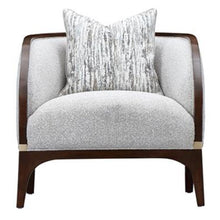 Load image into Gallery viewer, AICO Furniture Houston Matching Chair Pebble in Walnut
