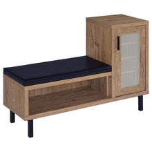 Load image into Gallery viewer, Teller 1-door Entryway Shoe Storage Cabinet Natural Oak
