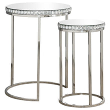 Load image into Gallery viewer, Addison 2-piece Round Nesting Table Silver image
