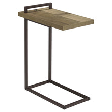 Load image into Gallery viewer, Maxwell Rectangular Top Accent Table with USB Port Weathered Pine image
