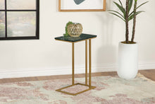 Load image into Gallery viewer, Vicente Accent Table with Marble Top Grey
