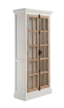 Load image into Gallery viewer, Tammi 2-door Tall Cabinet Antique White and Brown image
