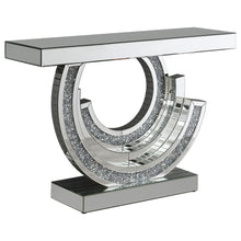 Load image into Gallery viewer, Imogen Multi-dimensional Console Table Silver image
