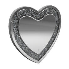 Load image into Gallery viewer, Aiko Heart Shape Wall Mirror Silver image
