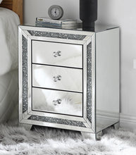 Load image into Gallery viewer, Noralie Mirrored &amp; Faux Diamonds Accent Table
