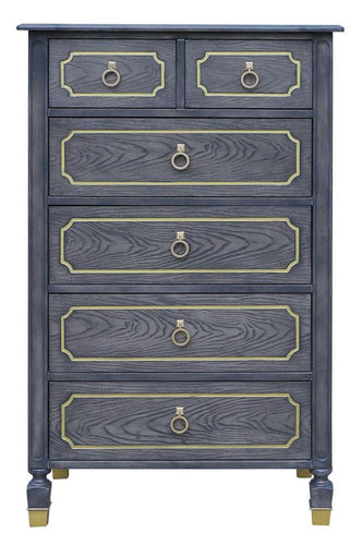 Acme Furniture House Marchese 6-Drawer Chest in Tobacco 28906 image