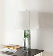 Load image into Gallery viewer, Noralie Mirrored &amp; Faux Diamonds Table Lamp
