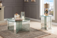 Load image into Gallery viewer, Nysa Mirrored &amp; Faux Crystals Coffee Table image
