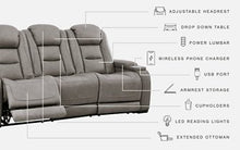 Load image into Gallery viewer, The Man-Den Power Reclining Sofa

