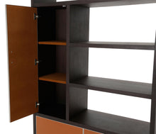 Load image into Gallery viewer, 21 Cosmopolitan 2pc Bookcase in Umber/Orange
