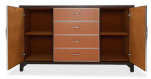 Load image into Gallery viewer, 21 Cosmopolitan 4 Drawer Dresser in Orange/Umber
