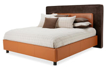 Load image into Gallery viewer, 21 Cosmopolitan California King Upholstered Tufted Bed in Orange/Umber image
