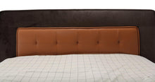 Load image into Gallery viewer, 21 Cosmopolitan California King Upholstered Tufted Bed in Orange/Umber
