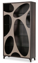 Load image into Gallery viewer, 21 Cosmopolitan Curio Side Cabinet in Taupe/Umber image
