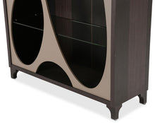 Load image into Gallery viewer, 21 Cosmopolitan Curio Side Cabinet in Taupe/Umber
