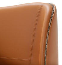 Load image into Gallery viewer, 21 Cosmopolitan Eastern King Upholstered Wing Bed in Orange
