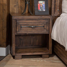 Load image into Gallery viewer, Carrollton One Drawer Nightstand in Rustic Ranch
