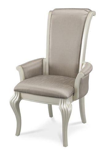 Hollywood Swank Arm Chair in Pearl (Set of 2) image