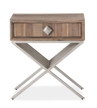 Load image into Gallery viewer, Hudson Ferry Side Table w/ Drawer in Driftwood image

