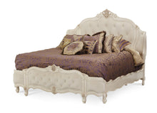 Load image into Gallery viewer, Lavelle Queen Wing Mansion Bed in Blanc 54000QNWM-04 image
