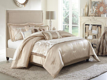 Load image into Gallery viewer, Palermo 10-pc King Comforter Set in Sand
