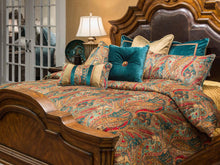 Load image into Gallery viewer, Seville 10-pc King Comforter Set in Honey
