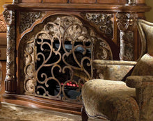 Load image into Gallery viewer, Villa Valencia 2pc Fireplace w/Insert w/Heater and LED Lights in Classic Chestnut image
