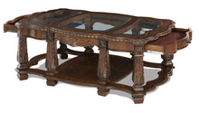 Load image into Gallery viewer, Windsor Court Rectangular Cocktail Table in Vintage Fruitwood
