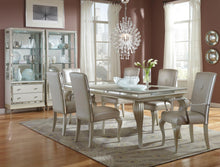 Load image into Gallery viewer, Hollywood Loft Rectangular Leg Dining Table in Frost 9001600-104
