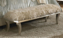 Load image into Gallery viewer, Hollywood Swank Bed Bench in Platinum
