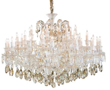 Load image into Gallery viewer, Lighting San Carlo 37 Light Chandelier in Clear and Gold image
