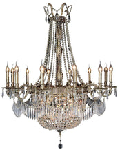 Load image into Gallery viewer, Lighting Summer Place 24 Light Chandelier in Clear and Antique image
