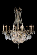 Load image into Gallery viewer, Lighting Summer Place 24 Light Chandelier in Clear and Antique
