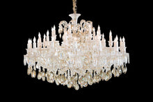 Load image into Gallery viewer, Lighting San Carlo 37 Light Chandelier in Clear and Gold
