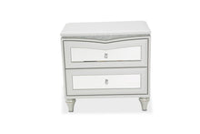 Load image into Gallery viewer, Melrose Plaza Upholstered Nightstand in Dove image
