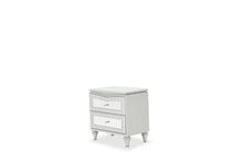 Load image into Gallery viewer, Melrose Plaza Upholstered Nightstand in Dove
