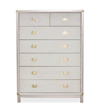 Load image into Gallery viewer, Menlo Station 7 Drawer Chest in Eucalyptus
