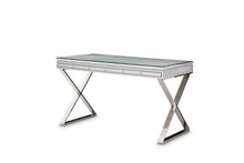Load image into Gallery viewer, Melrose Plaza Writing Desk with Glass Top in Dove 9019277-217-118 image
