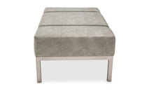 Load image into Gallery viewer, Menlo Station Rectangular Cocktail Ottoman in DoveGray
