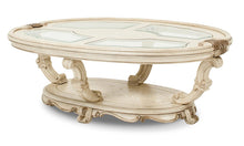 Load image into Gallery viewer, Platine de Royale Oval Cocktail Table in Champagne image
