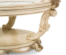 Load image into Gallery viewer, Platine de Royale Oval Cocktail Table in Champagne
