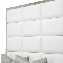 Load image into Gallery viewer, State St Metal Cal King Panel Bed in Glossy White
