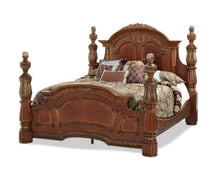 Load image into Gallery viewer, Villa Valencia California King Poster Bed in Chestnut image
