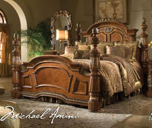 Load image into Gallery viewer, Villa Valencia California King Poster Bed in Chestnut
