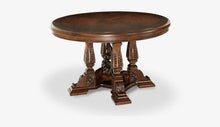 Load image into Gallery viewer, Windsor Court Round Dining Table in Vintage Fruitwood image
