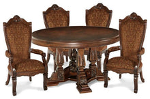 Load image into Gallery viewer, Windsor Court Round Dining Table in Vintage Fruitwood
